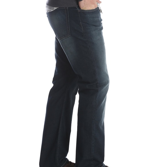 Wrangler Other - Men's Wrangler Athletic-Fit Stretch Jeans 36 x 32 Dark Wash - like new